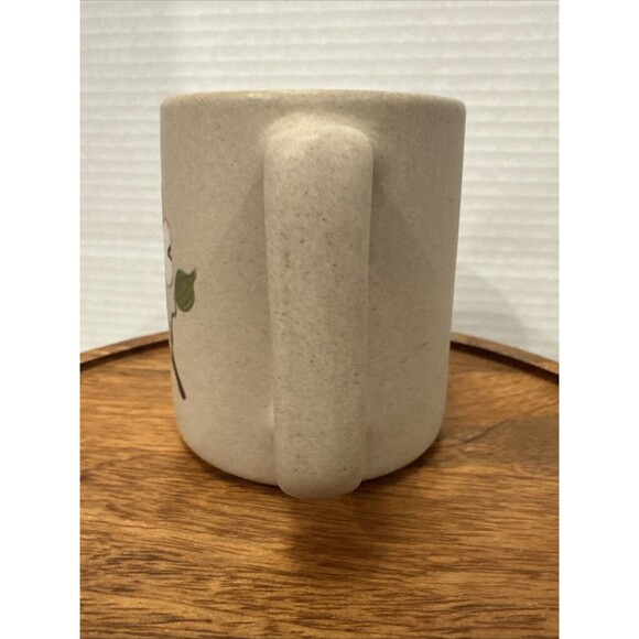 Vintage Pigeon Forge Pottery Coffee Cup Mug Dogwood Flower Clear Glaze - Picture 6 of 7